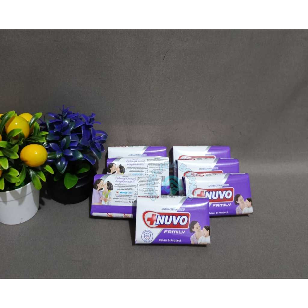 Nuvo Family Sabun Mandi Batang Relax & Protect 72 Gr/Sabun Mandi
