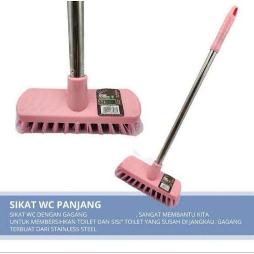 sikat kamar mandi tangkai panjang