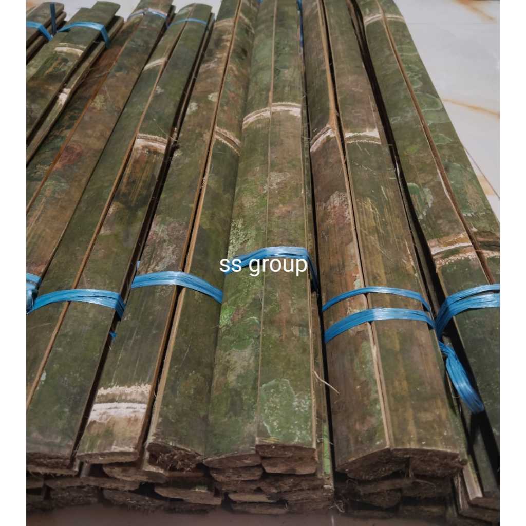 bambu petung , bilah bambu , ajir tanaman , alas kandang , bambu pagar , arku layangan