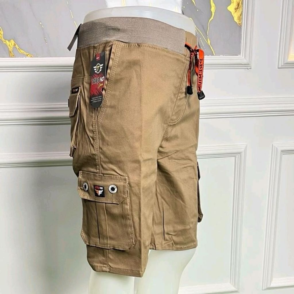 celana pendek cargo rib texano