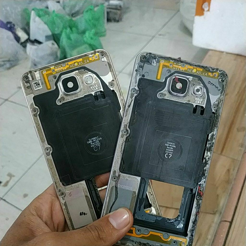 frame set bazzel bekas Samsung galaxy a5 2016
