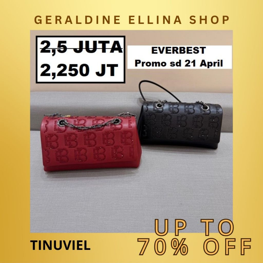 Tas selempang EVERBEST Wanita perempuan ORIGINAL SALE seri TINUVIEL