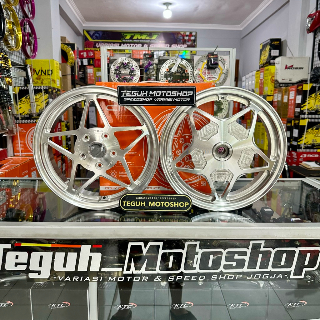 VELG BINTANG CMG MG5 V1 VESPA MATIC SPRINT PRIMAVERA R12 300/300 VELG BINTANG VESPA MATIC VESMET MOD