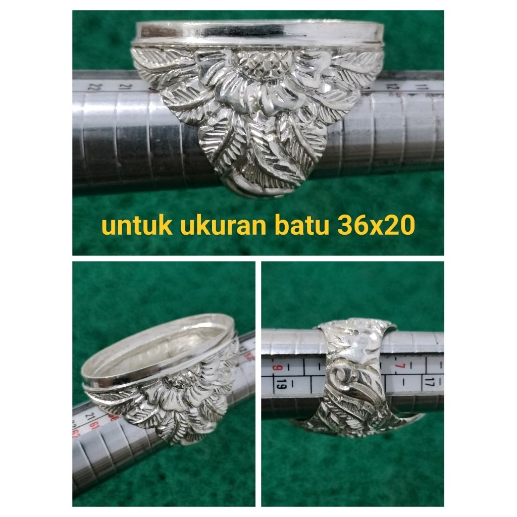 RING ALPAKA SUPER TERBARU MODEL PERAK