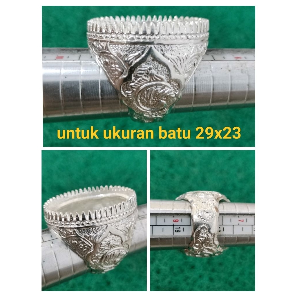 RING ALPAKA TERBARU MODEL PERAK