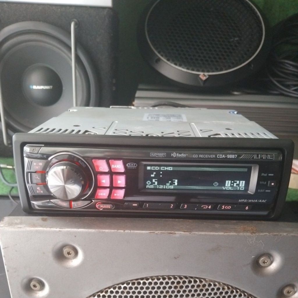 Head Unit Alpine CDA9887 Sound Quality
