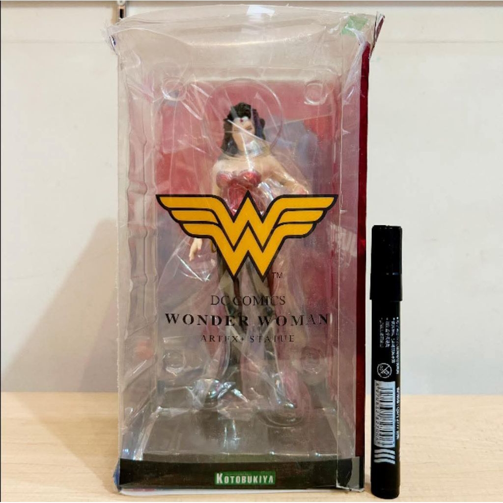 mainan static figure wonder woman artfx dc collectibles kotobukiya recast tinggi sekitar 9 inch baha