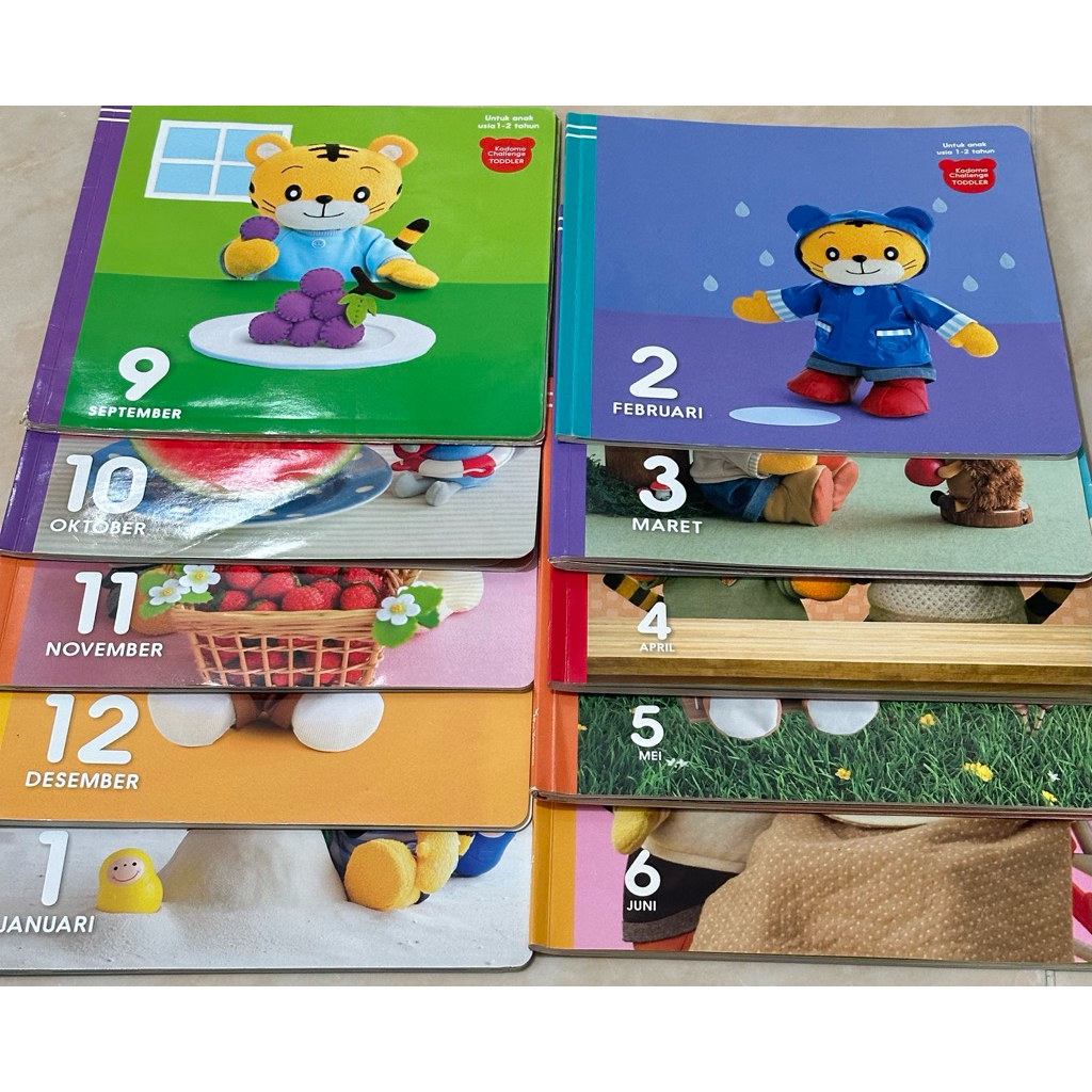 Buku Kodomo Challenge Shimajiro Preloved