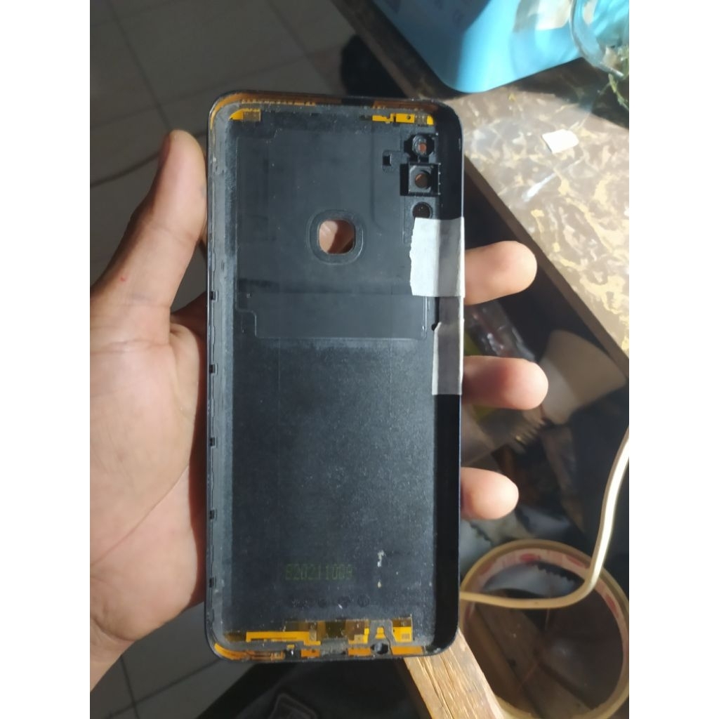 bacdor Infinix HOT11 play bekas copotan mulus presisi