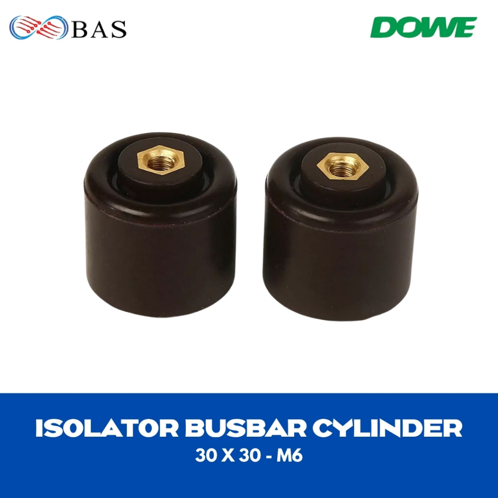 Busbar Insulator Cylinder/ Isolator Busbar Silinder 30 X 30 M6