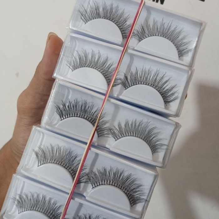 1 BOX/10lusin/120pcs bulumata M2.LONG- paket usaha bulumata eyelash extension ringan lembut nyaman d
