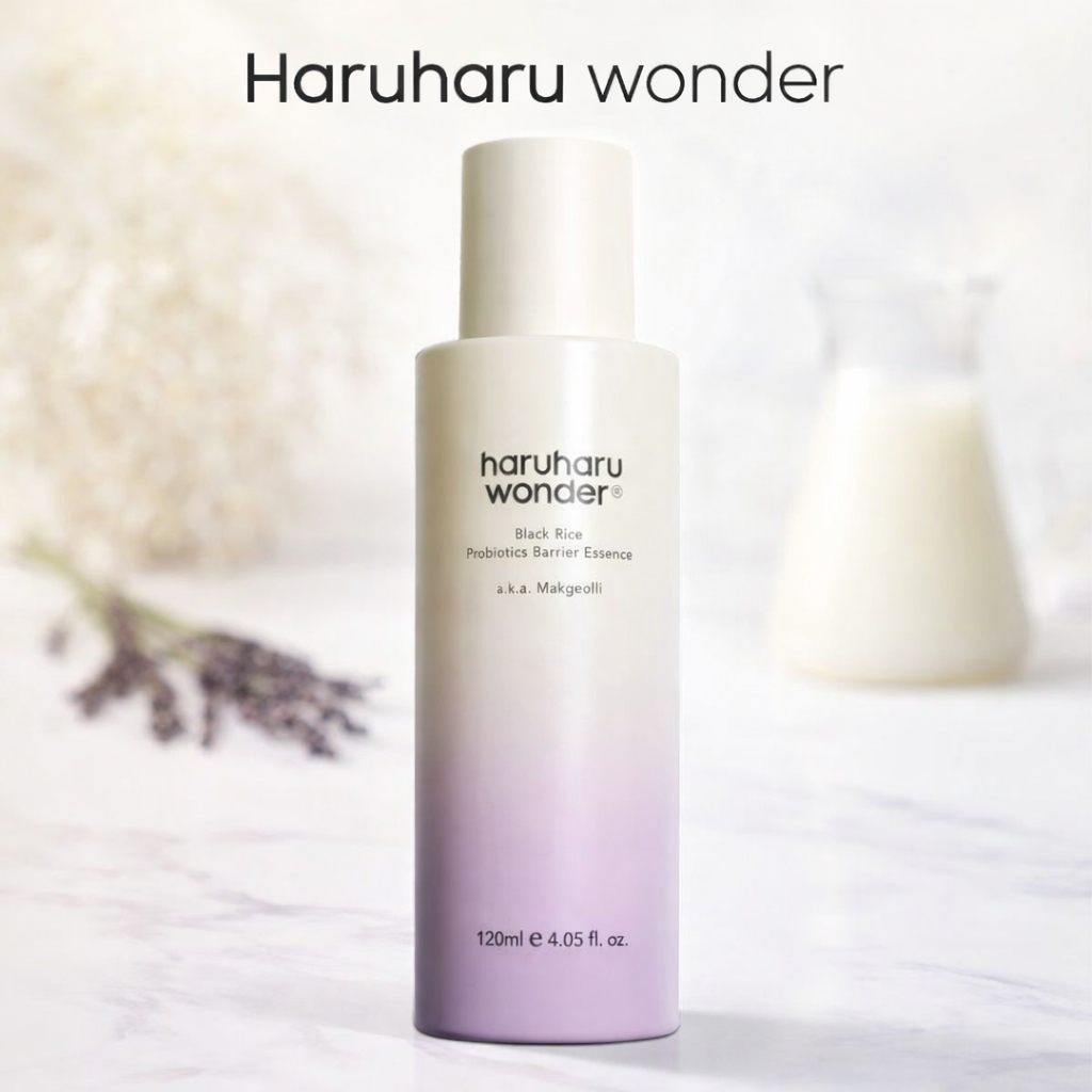 Haruharu Wonder Black Rice Probiotics Essence 120ml Melembapkan & Menenangkan Kulit