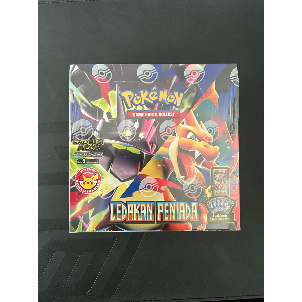 pokemon booster box ledakan penida
