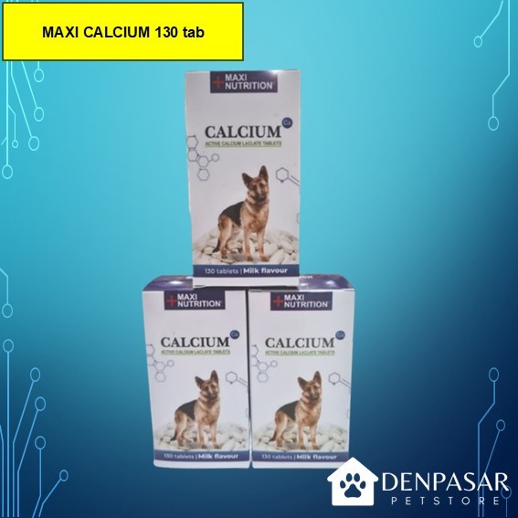( MAXI CALCIUM 130 TAB ) / VITAMIN TULANG / VITAMIN CALCIUM UNTUK TULANG