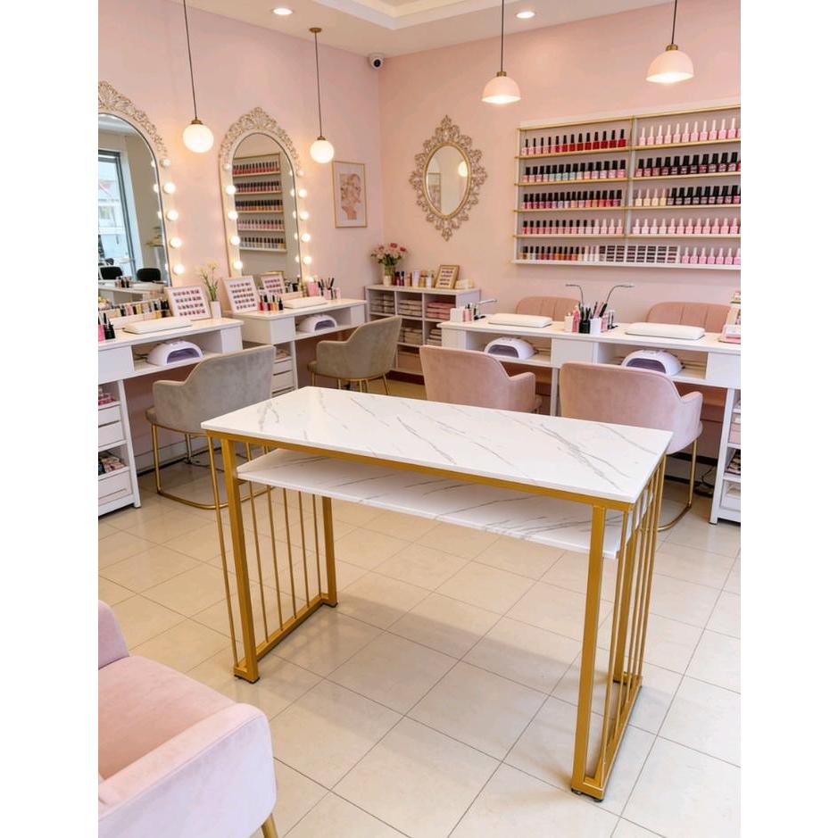 MEJA NAIL ART /  MEJA SALON / FURNITURE KLINIK KECANTIKAN