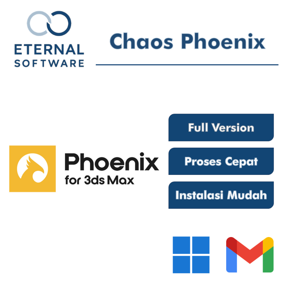 Chaos Phoenix For 3DS Max Software Simulasi 3DS Max Full Lisensi Lifetime