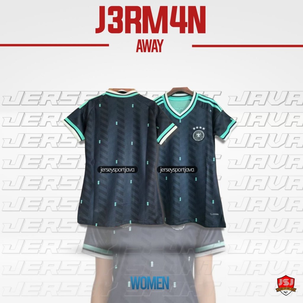 ( BISA COD ) JERSEY BAJU BOLA WANITA PILDUN 2026 / JERSEY LADIES JERMAN AWAY NEW SEASON