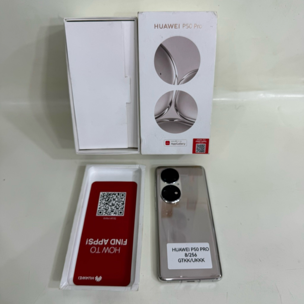 Huawei P50 Pro 8/256gb Fullset Second Garansi Resmi
