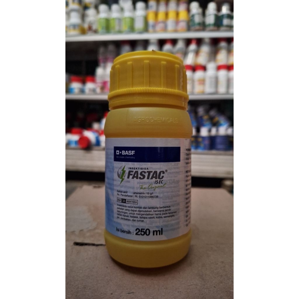 INSEKTISIDA KONTAK FASTAC 15 EC 100ML, 250ML, EFEKTIF ATASI SEMUT, KUTU PADA HEWAN DAN TANAMAN, AMAN