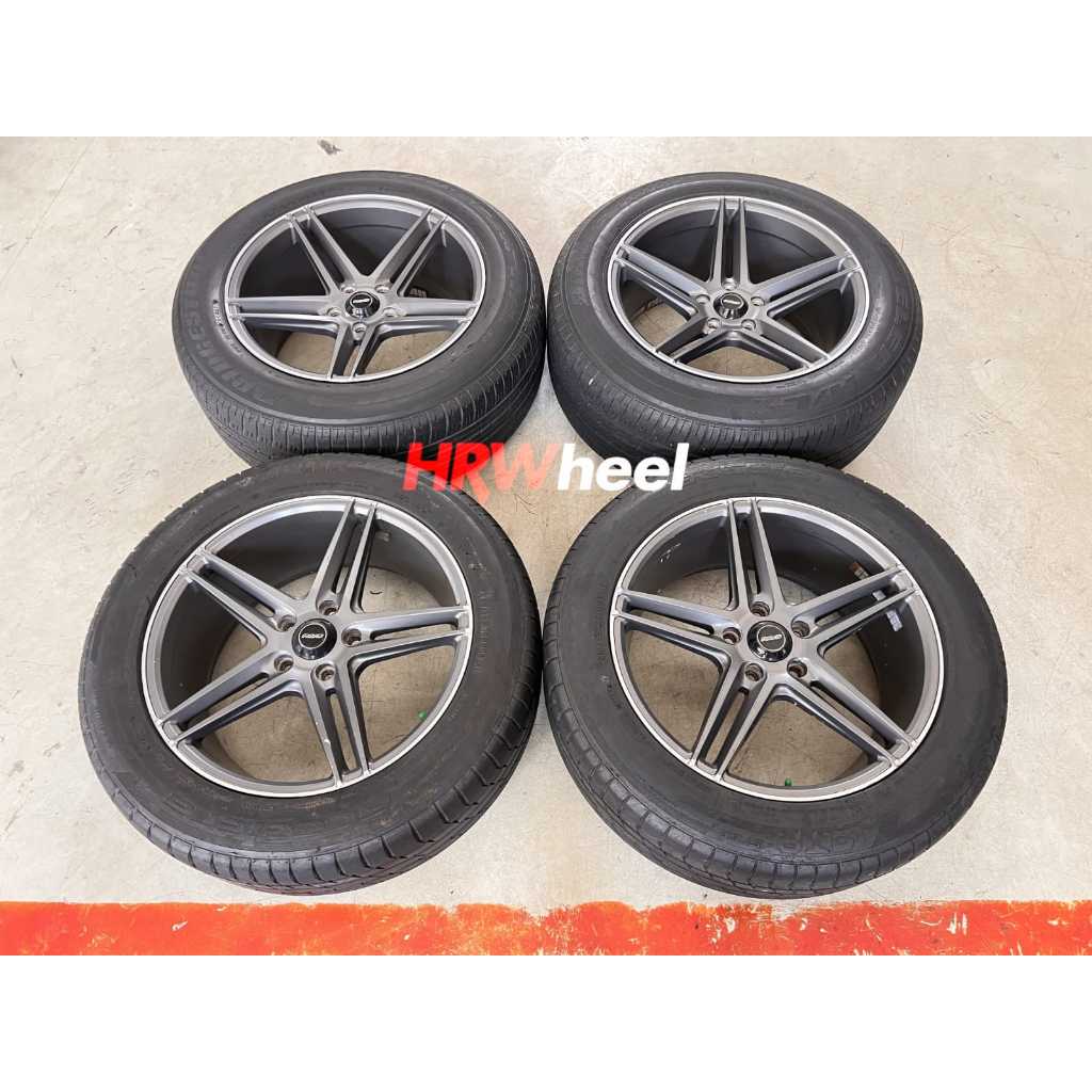Velg Bekas Vossen Ring 18 Ban Accelera 235 55 R18 Buat CR-V Vitara X-Trail Outlander