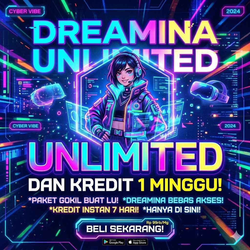 Dreamina AI Unlimited+kredit Privat Account - Akun Pribadi Anti Limit - Proses Cepat