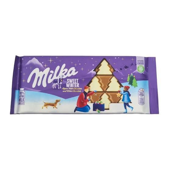 Coklat Milka SWETT WINTER Asli Turki - 100g