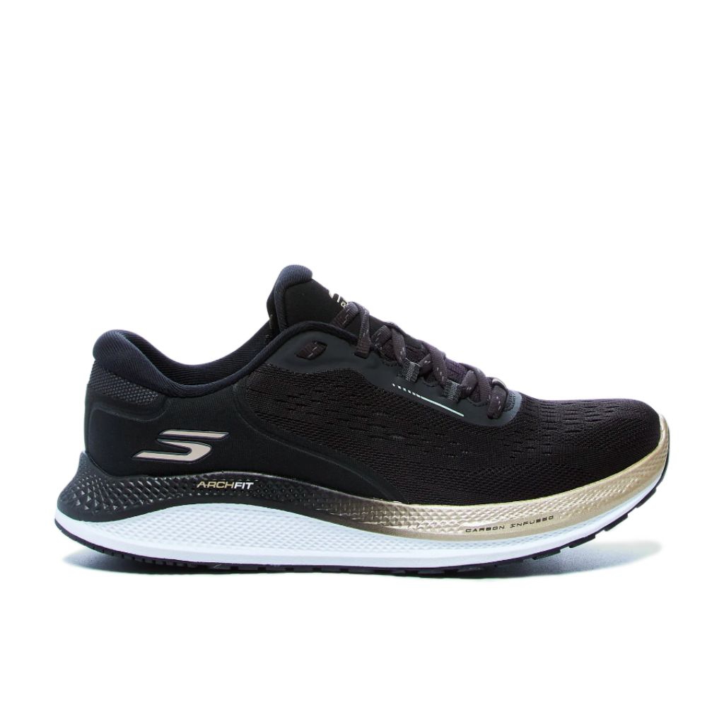Skechers Go Run Persistence 2 Women's Running Shoes - Black Rose Gold