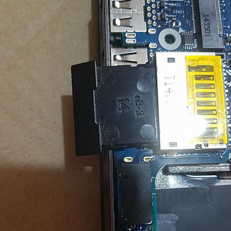 slot kartu card memori hp elitebook 7260hmw original