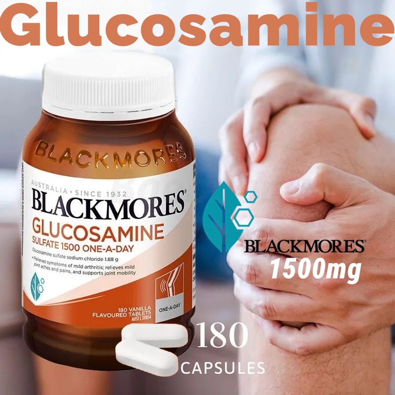 Black mores Glucosamine Sulfate 1500mg ONE-A-DAY 180 Tablets - Support Joint Health