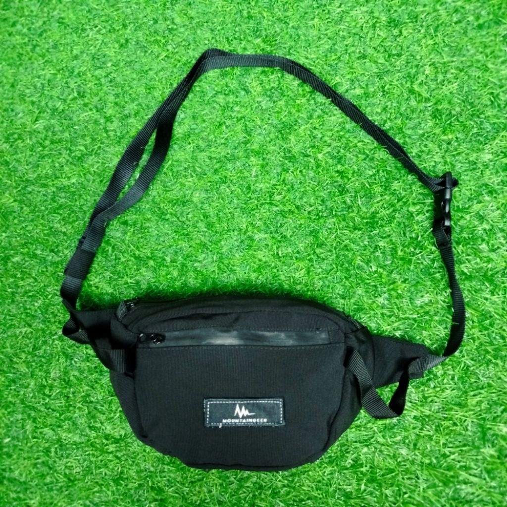 Waistbag  - tas pinggang - tas selempang mini Mountaingeer black