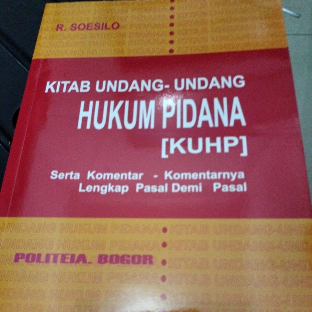 KUHP hukum pidana