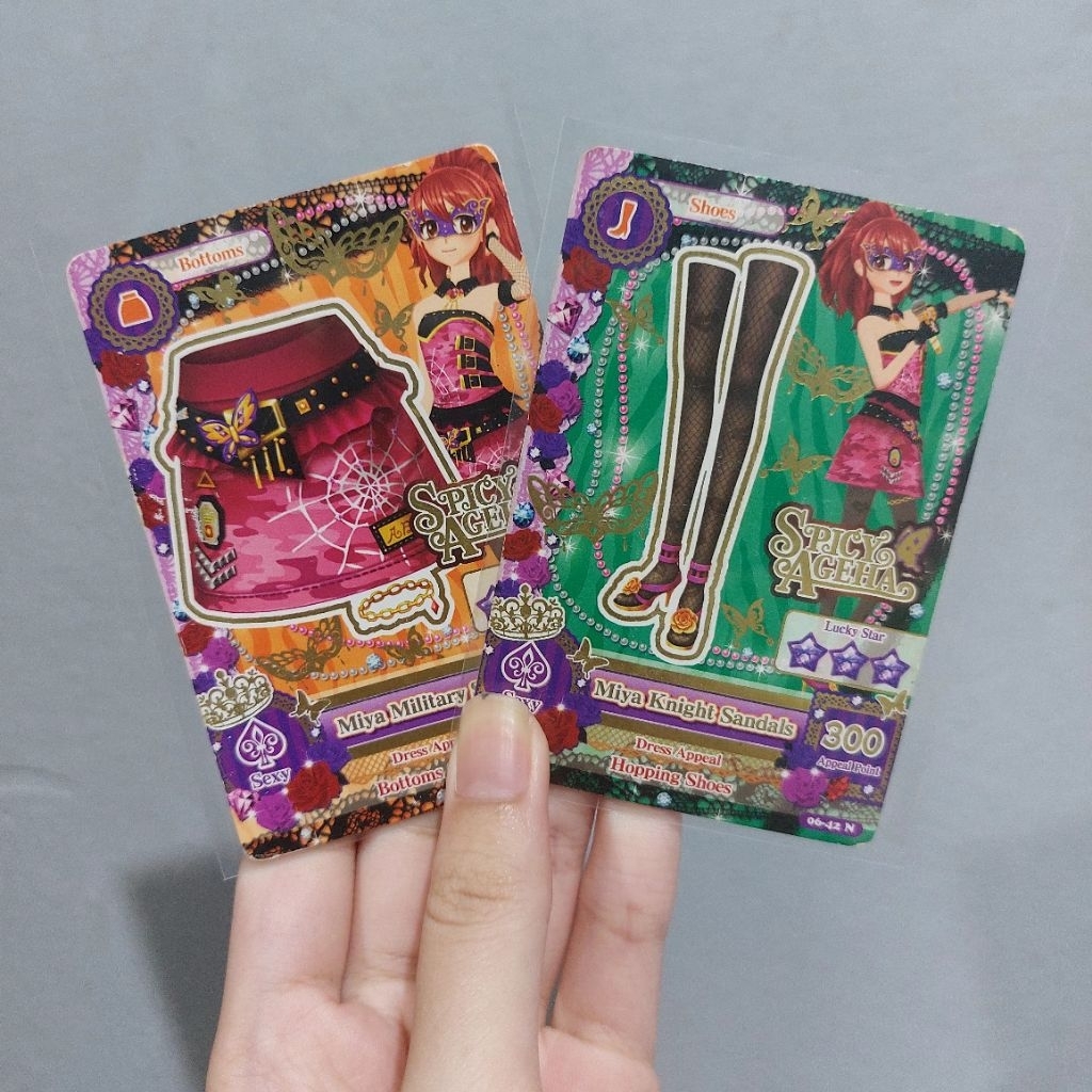[AIKATSU] Masquerade Mia ver Bottoms + Shoes set