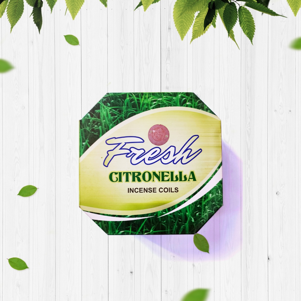 Dupa Coil Darshan Fresh Citronella / Dupa Lingkar Darshan / Dupa Impor Premium