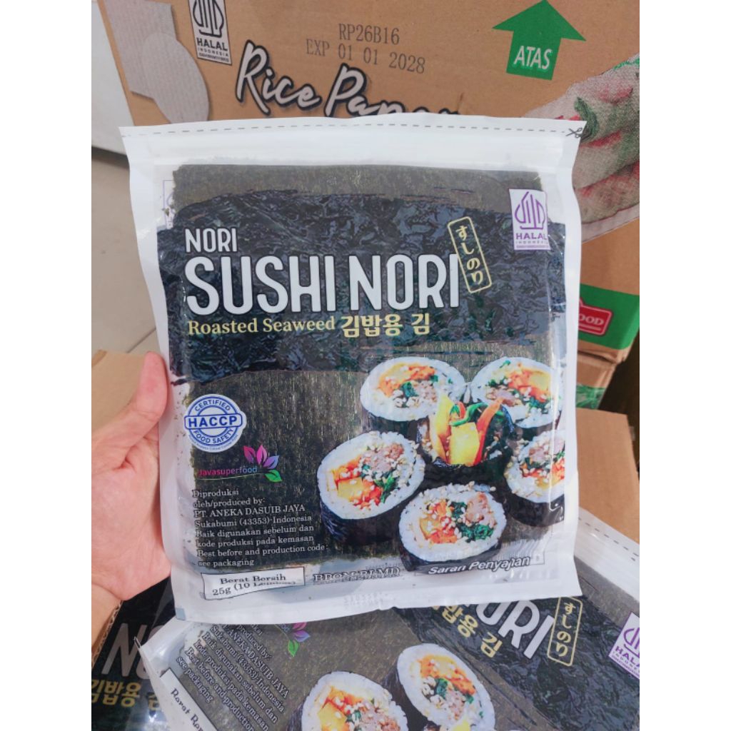 SUSHI NORI | NORI 10 LEMBAR | SAKAO SUSHI NORI