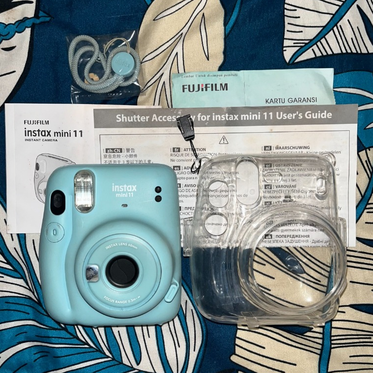 FUJIFILM INSTAX MINI 11 SKY BLUE KAMERA POLAROID