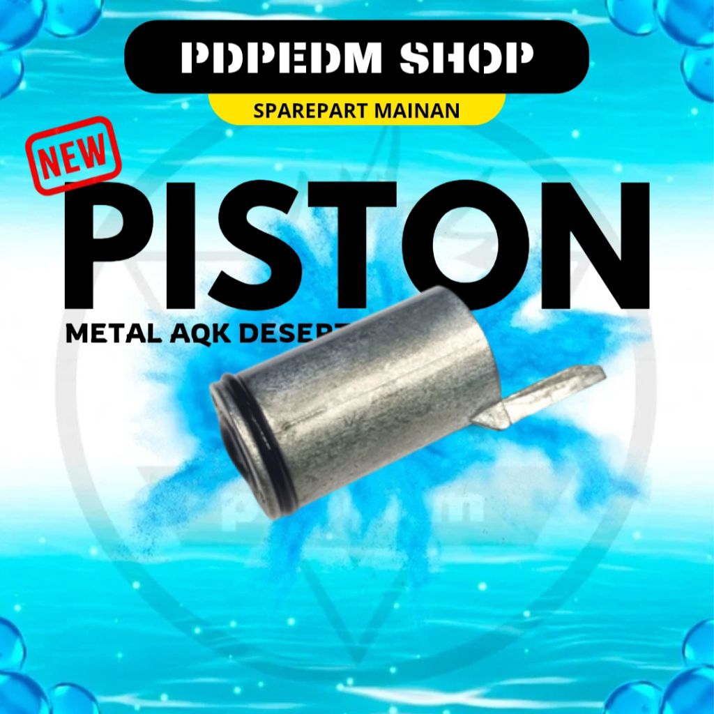 Piston Metal AQK Desert Eagle Sparepart Mainan Water Gel Blaster