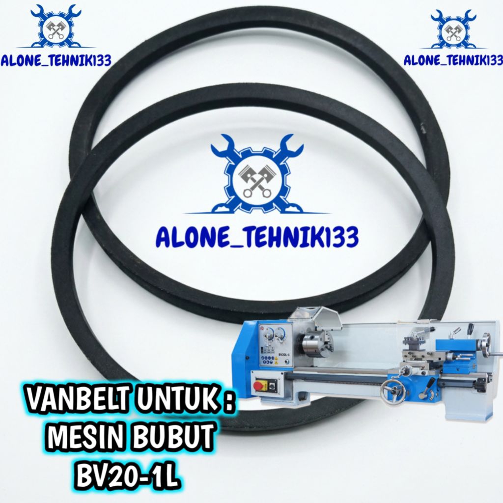 VANBELT UNTUK MESIN BUBUT BV20-1L VANBELT MESIN BUBUT BV20 TALI KIPAS BV20 TALI SABUK UNTUK MESIN BU
