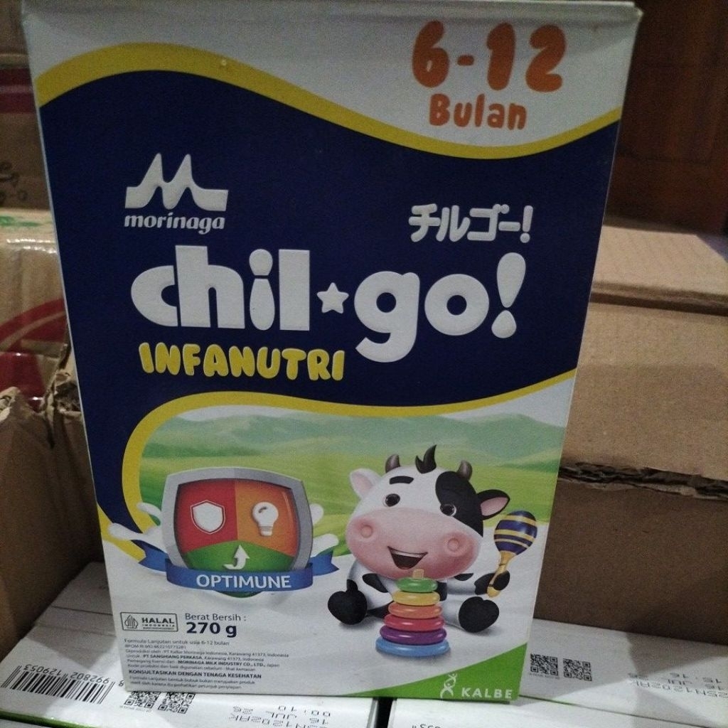 PROMO CUCI GUDANG CHIL-GO INFANUTRI 0-6 bulan. Susu Formula bayi usia 6-12 bulan berat 270 gr. Palin