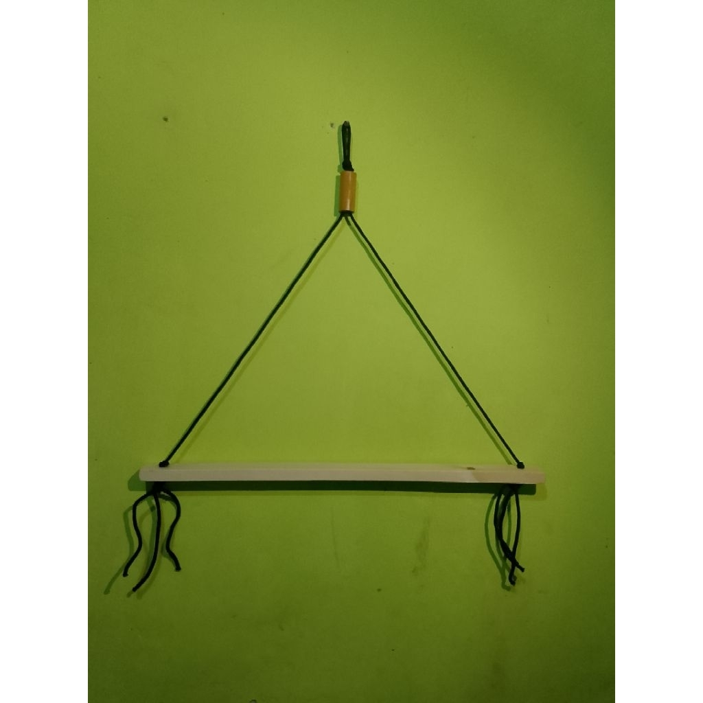 GANTUNGAN JILBAB KAYU AESTHETIC/GANTUNGAN JILBAB KAYU JATI BELANDA#50cm