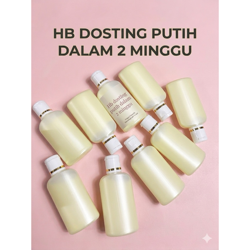 HB dosting super putih dalam 2 minggu night lotion 60ml