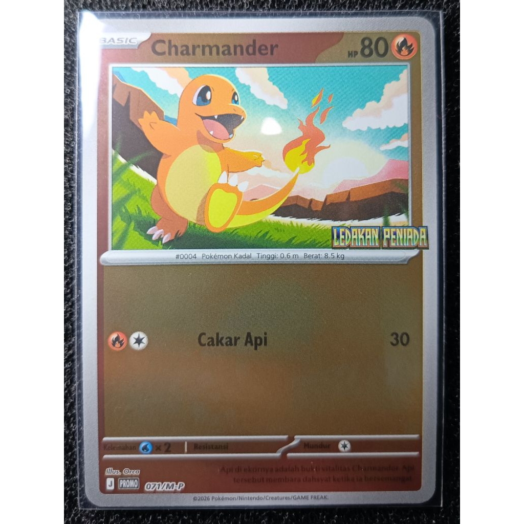 Pokemon Indonesia - CHARMANDER (PROMO)
