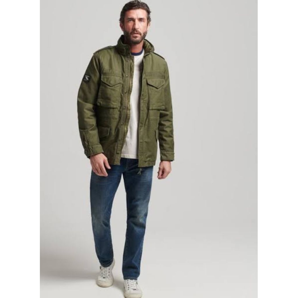 ANDEW M65 FIELD JACKET MILITARY ARMY PARKA CASUAL CANVAS JACKET 4 POCKET NOT jaket outdoor gorpcore 