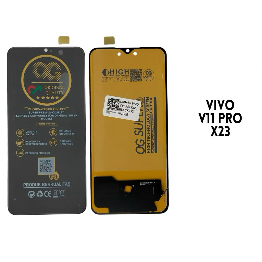 LCD TOUCHSCREEN VIVO V11 PRO - LCD VIVO V11 PRO - VIVO 1804 AMOLED - LCD VIVO X23 ORIGINAL AMOLED