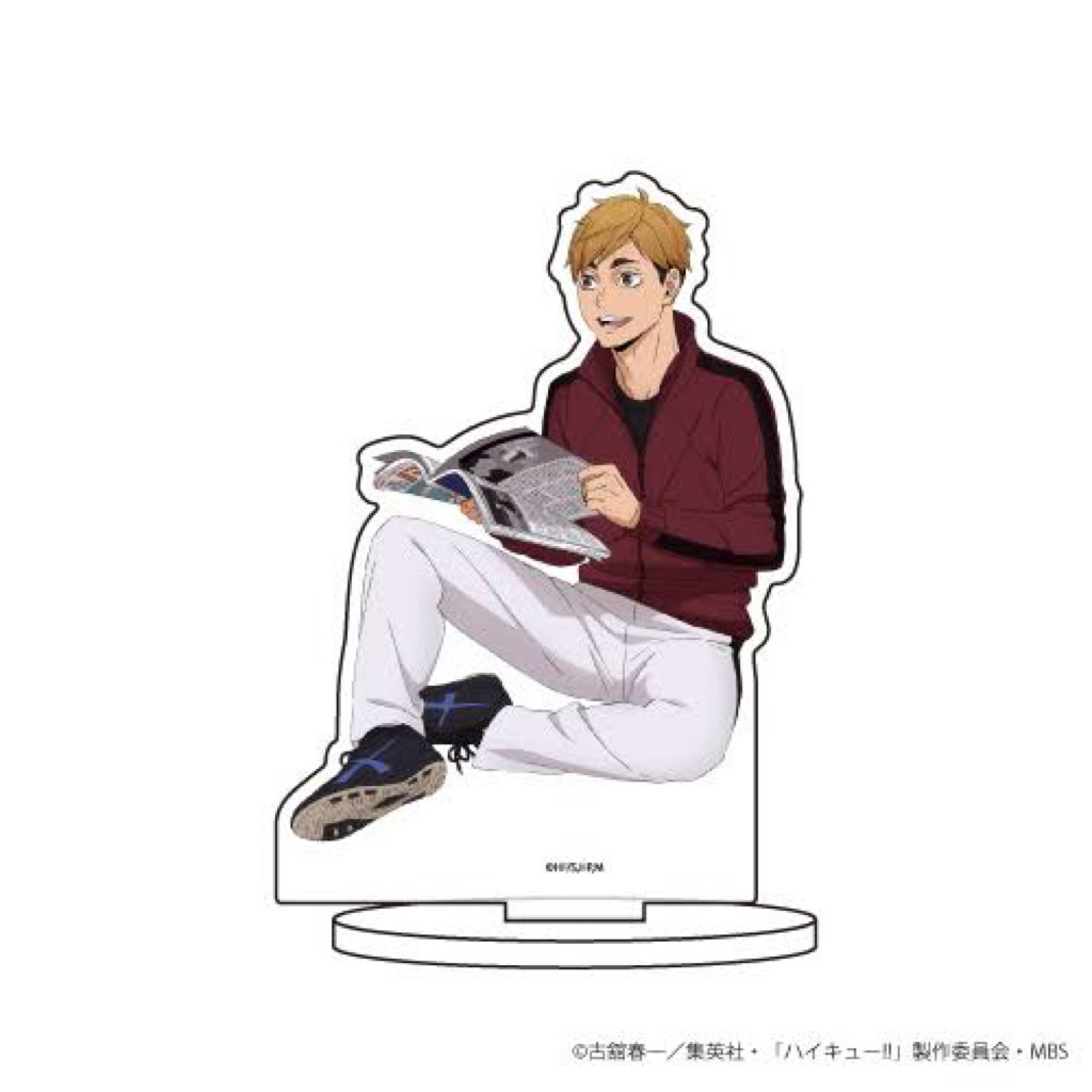 Haikyuu - Atsumu Miya Character Acrylic Relax Ver. / Merch Haikyuu Acrylic Standee Official / Origin