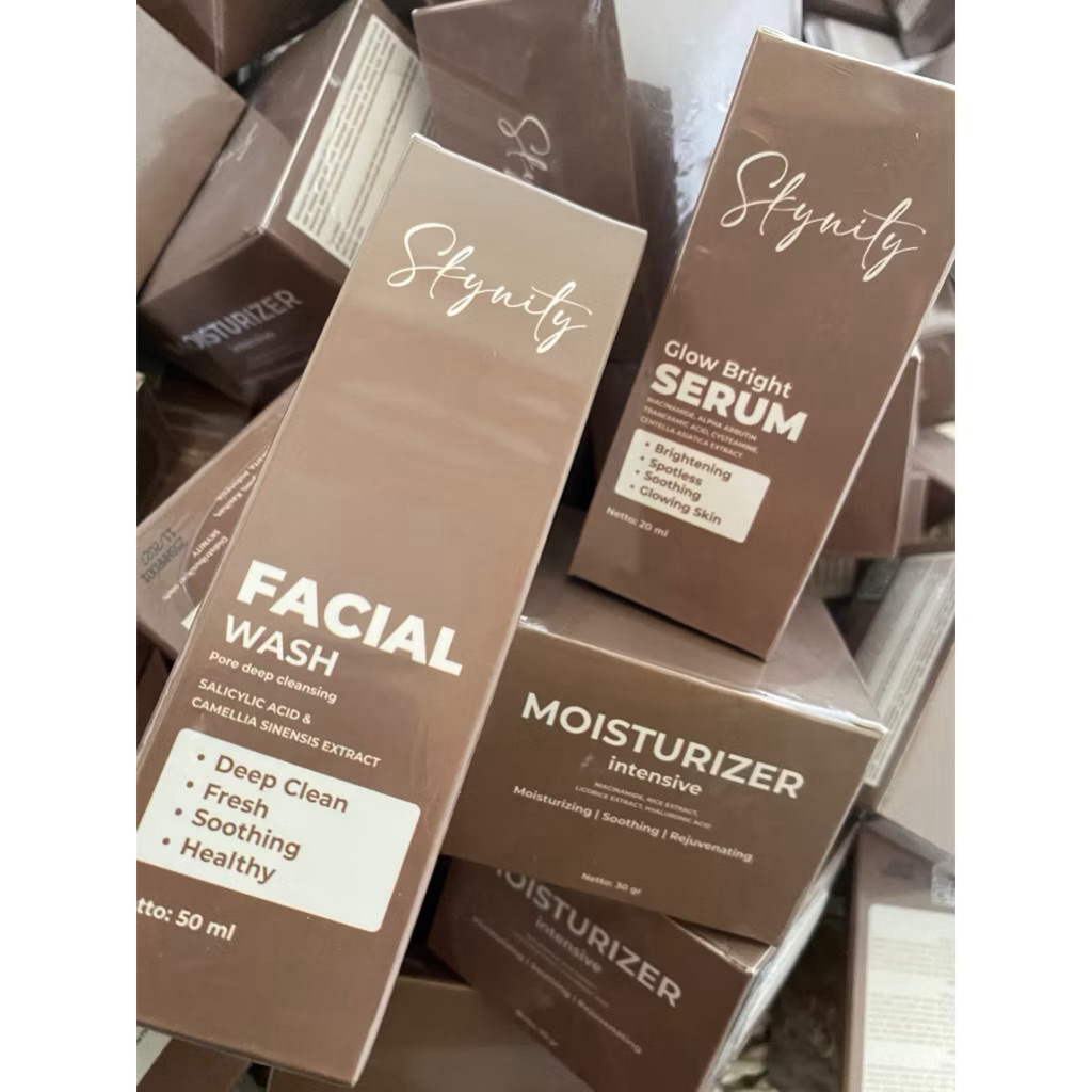 Skynity Back To Basic Skincare By Dina Humaira