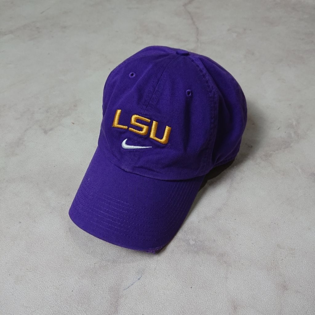 Topi LSU Nike Tigers Heritage 86 Pria Wanita Second Bekas