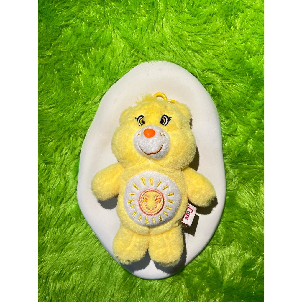 Gantungan Kunci/Keychain Care Bears Kuning