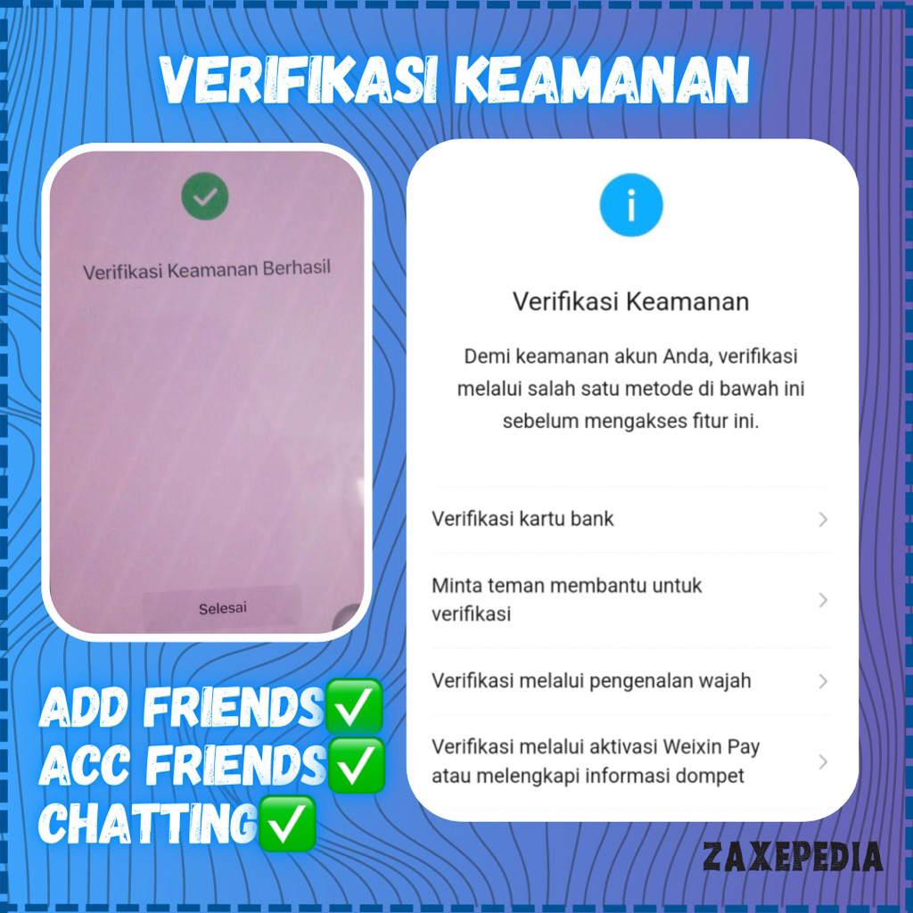 Verifikasi Keamanan Wechat Atau Verifikasi Pertemanan WeChat