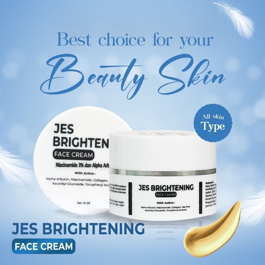 JESTHAM FACE CREAM BRIGHTENING JESTHAM BRIGHTENING CREAM JES BRIGHTENING