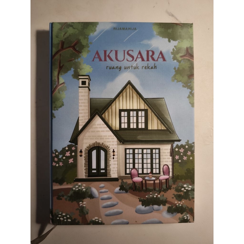 PRELOVED NOVEL FANBOOK TAEKOOK VKOOK AKUSARA HARDCOVER